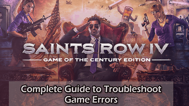 Saints Row IV – Komplett guide för att felsöka spelfel