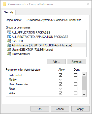 ВИПРАВЛЕННЯ: Постійне високе використання процесора Microsoft Compatibility Telemetry