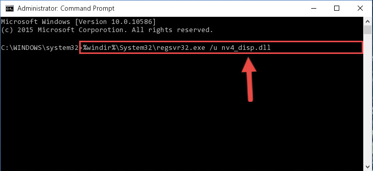 Så här löser du Nv4_disp.dll-fel i Windows-systemet