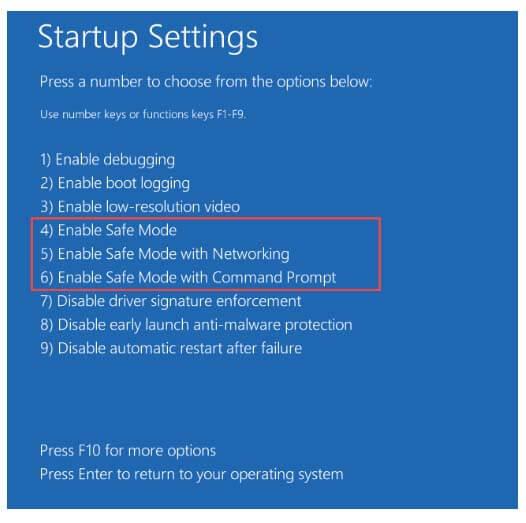 Hur man startar Windows 10 i felsäkert läge?  [Bästa 6 sätten]