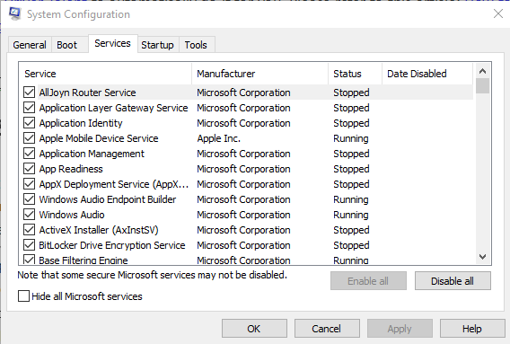 Opravte chybu aktualizácie systému Windows 10 0x8007007e [8 jednoduchých spôsobov]