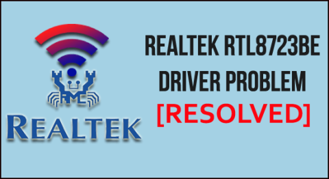 Ret Realtek RTL8723BE-driverproblem og opret forbindelse til WIFI