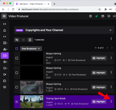 Hur man laddar ner Twitch VODs som tittare på PC?  [Steg-för-steg-guide]