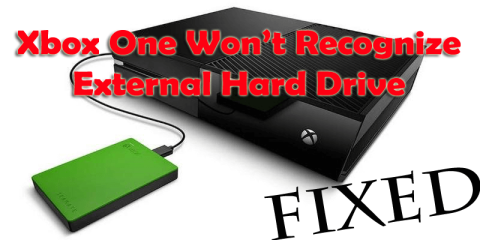 Xbox One vil ikke gjenkjenne ekstern harddisk [HURTIGRETTING]