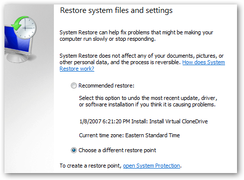 Reparer systemgjenopprettingsfeil 0x800700b7 i Windows 10