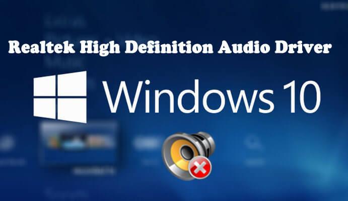 [LØST] Problem med Realtek High Definition Audio Driver