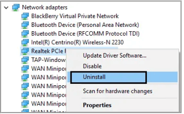 7+ knep för att fixa "Realtek PCIe Gbe Family Controller Fungerer inte"-problem