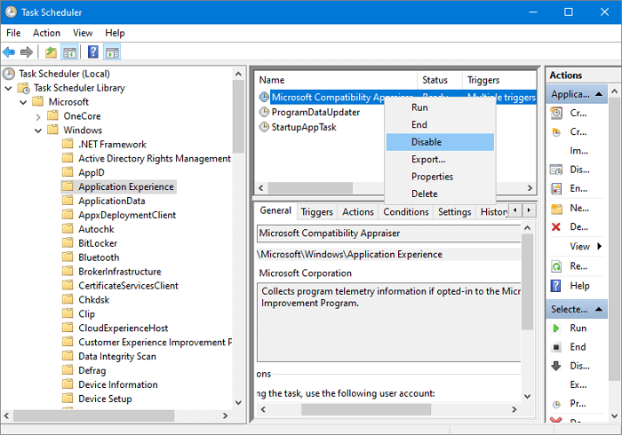 FIX: Microsoft-kompatibilitet Telemetri Høy CPU-bruk permanent