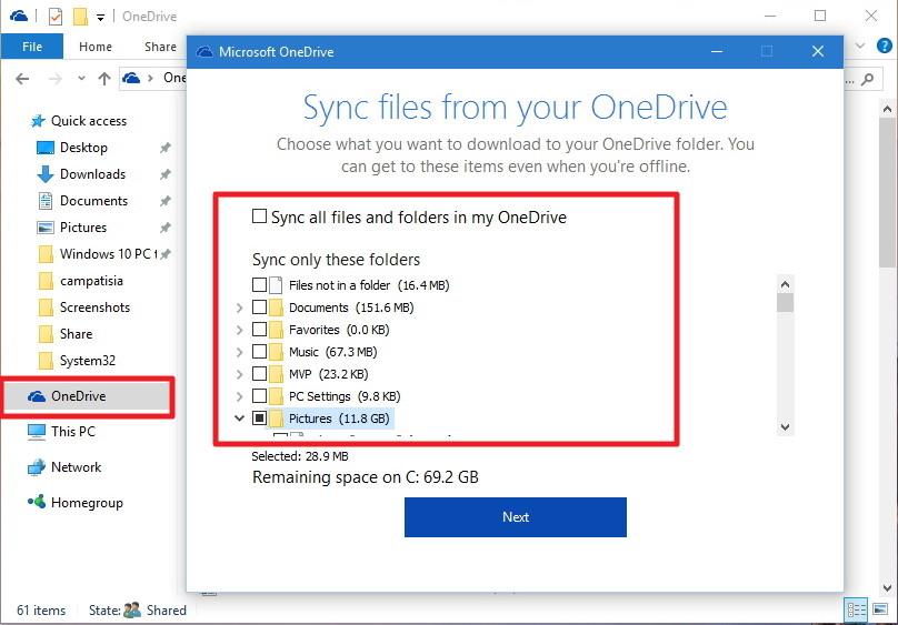 [LÄST] OneDrive Sync-problem i Windows 10