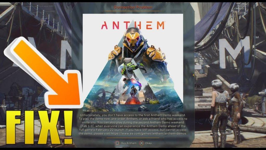 25 anthem-problem: fixade kraschar, hög CPU-användning, lansering och många andra buggar