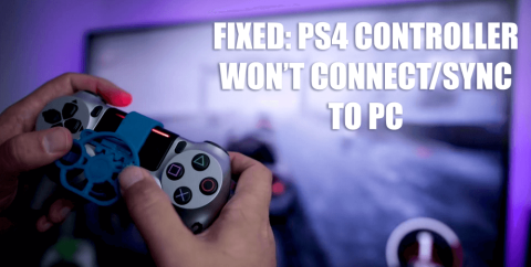 Hvordan fikse PS4-kontrolleren vil ikke koble til/synkronisere problemet?