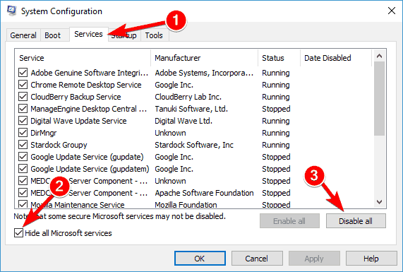 [ВИРІШЕНО] Неочікувана помилка Windows 10 Defender & Microsoft Defender Threat Service зупинила помилку