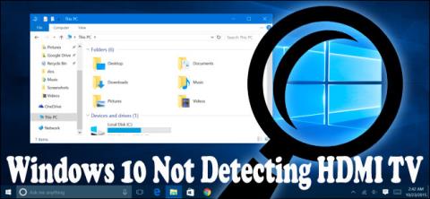 FIX: Windows 10 upptäcker inte HDMI TV-problem [De 5 bästa sätten]
