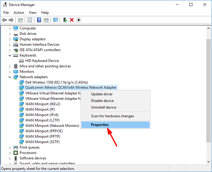 Problém s ovladačem Qualcomm Atheros Qca61x4a v systému Windows 10 [3 rychlé opravy]