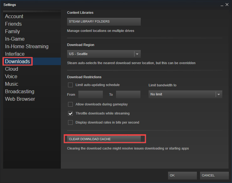 Rettet "Steam Disk Write Error" på Windows 10/11 [FORKLART]