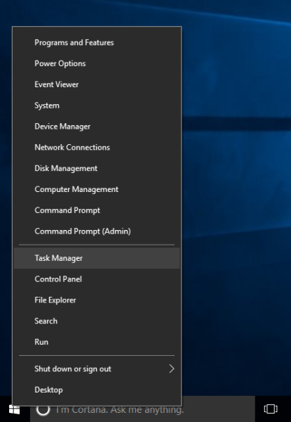 11 raske måter å åpne Task Manager på Windows 10