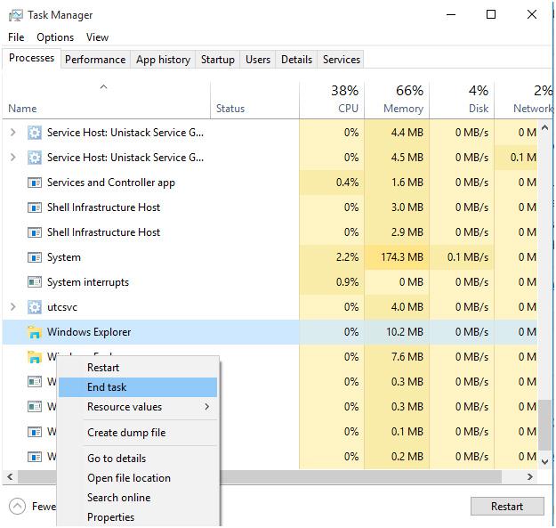 7 arbetsmetoder för att fixa felet "Element hittades inte" i Windows 10