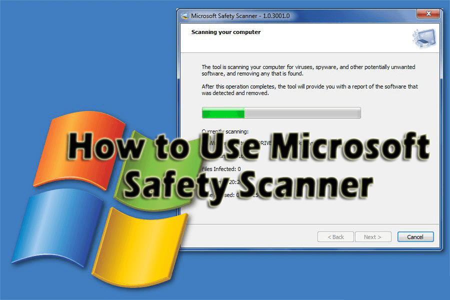 Slik bruker du Microsoft Safety Scanner for Windows