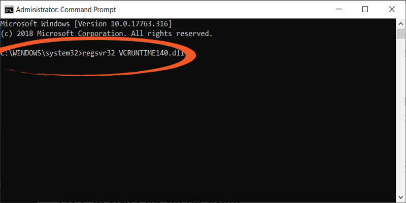 [100%-ban megoldva] A VCRUNTIME140.dll hiányzó hiba javítása Windows 10 rendszeren
