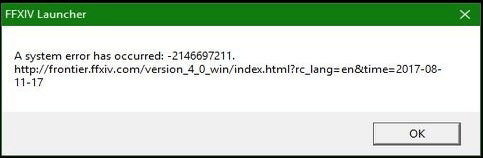 [JAVÍTOTT] Final Fantasy XIV Error 2002