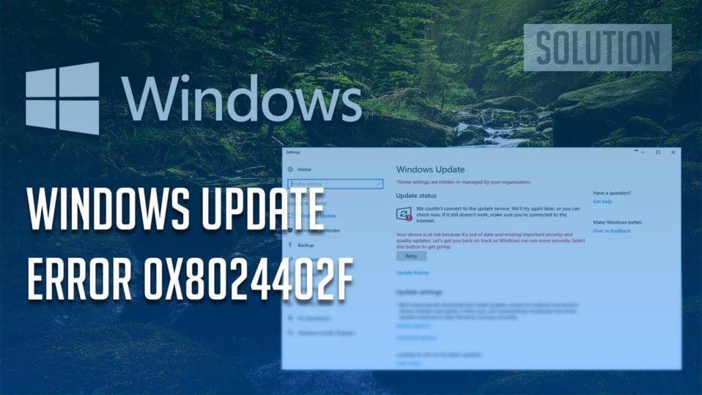 7 triks for å fikse Windows Update Error 0x8024402f i Windows 10/8/7