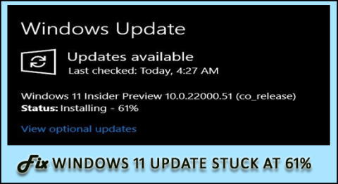 Виправлено оновлення Windows 11, яке застрягло на 61% [9 ПЕРЕВІРЕНИХ СПОСОБІВ]