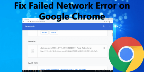 A sikertelen javítás - Hálózati hiba a Google Chrome-ban? [SZAKÉRTŐI ÚTMUTATÓ]