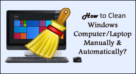 Jak čistit počítač/laptop Windows ručně a automaticky?