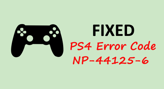 7 egyszerű megoldás az NP-44125-6 PS4 hibakód kijavításához