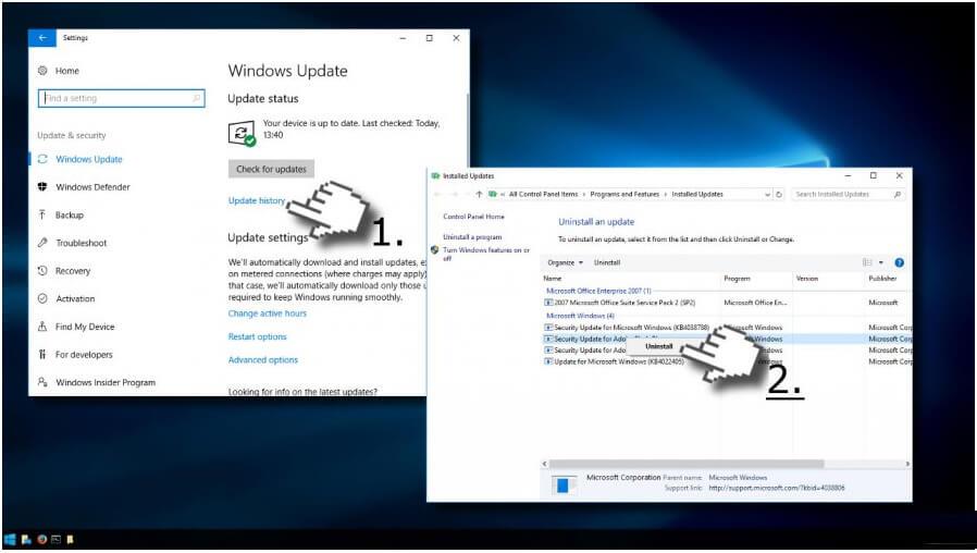 [Fikset] Windows Store og Windows 10 Update Feil 0x80244018