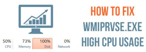Topp 7 lösningar för att fixa WmiPrvSE.exe hög CPU-användning i Windows 10