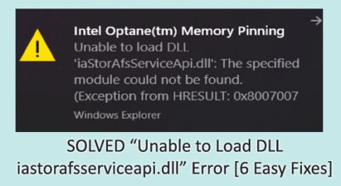 ВИРІШЕНО Помилка «Неможливо завантажити DLL iastorafsserviceapi.dll» [6 простих виправлень]