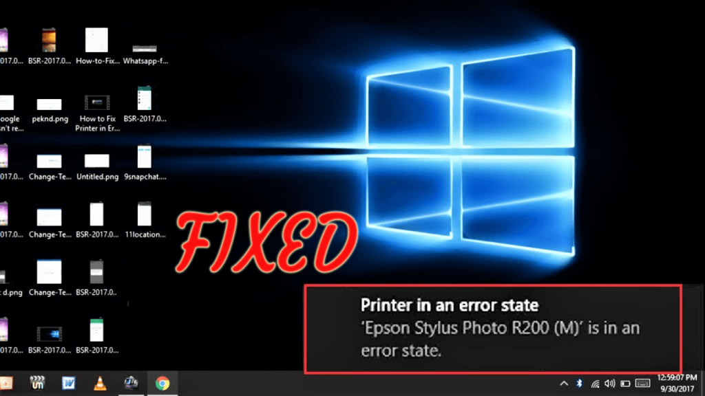 [100 % vyriešené] Ako opraviť hlásenie „Chyba pri tlači“ v systéme Windows 10?