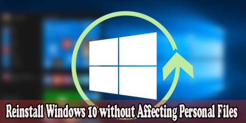[5 bästa sätten] Hur man installerar om Windows 10 utan att förlora filer?