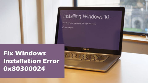 Fix: Fel 0x80300024 vid installation av Windows [Effektiva metoder]