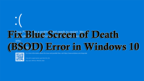 7 módszer a Blue Screen of Death (BSOD) hibájának javítására a Windows 10 rendszerben