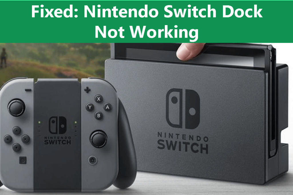 [Yksityiskohtainen opas] Kuinka korjata Nintendo Switch Dock ei toimi?