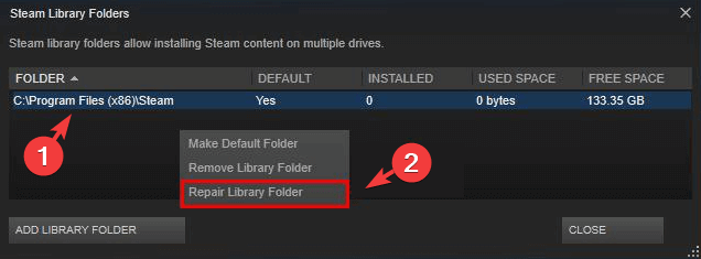 [TELJES ÚTMUTATÓ] Hogyan lehet kijavítani a Steam hiányzó fájljogosultsági hibáját?