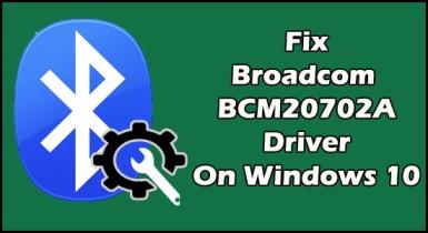 Виправити помилку драйвера Broadcom BCM20702A0 у Windows 11 і 10