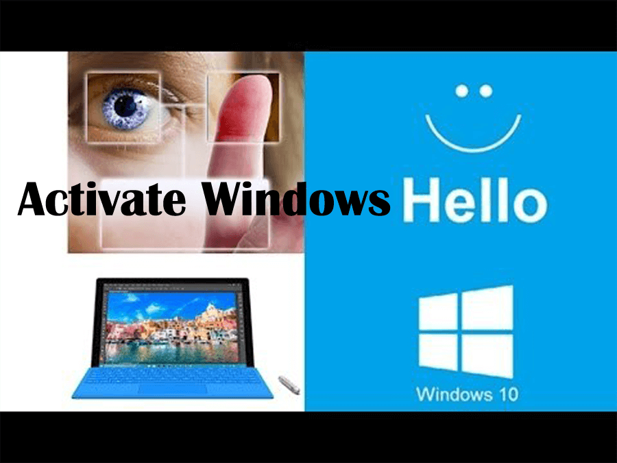 Hvordan aktiverer jeg Windows Hello i Windows 10?