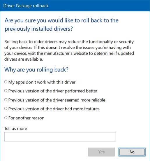 Az INTERNAL_POWER_ERROR (0x000000A0) javítása