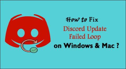 Discord Update Failed Loop Feil Windows 10 og Mac [OPPDATERT RETTING]