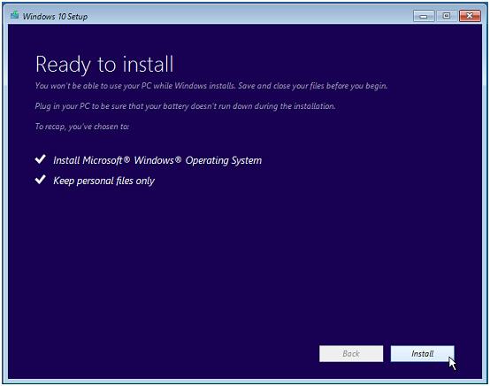 [5 beste måter] Hvordan installere Windows 10 på nytt uten å miste filer?