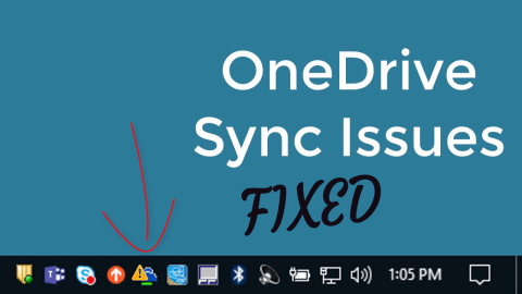 [LÄST] OneDrive Sync-problem i Windows 10