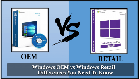 Windows OEM vs Windows Retail: Forskjeller du trenger å vite