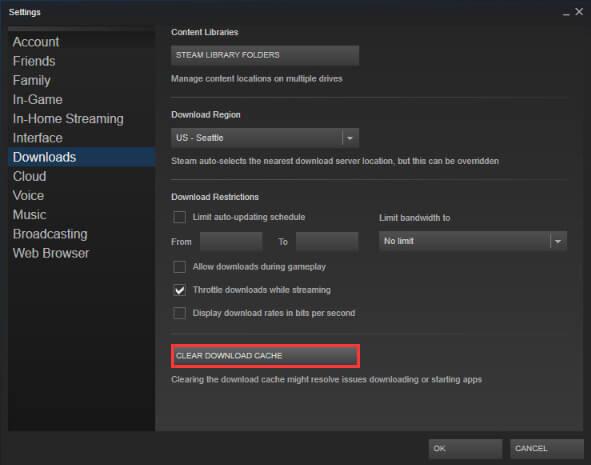 Steam Workshop nestahuje mody?  Zde je Co dělat