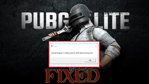 PubG Lite Unreal Engine Error 0x887A0006