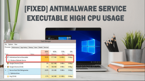 [FIXAT] Antimalware-tjänst K��rbar hög CPU-användning i Windows 10