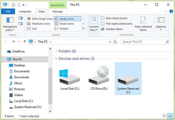 [Löst] Den här datorn kan inte köra Windows 10 – Vi kunde inte uppdatera den systemreserverade partitionen