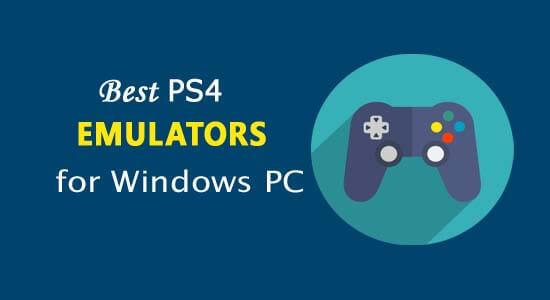 5 beste PS4-emulatorer for Windows 10/11 å installere i 2022